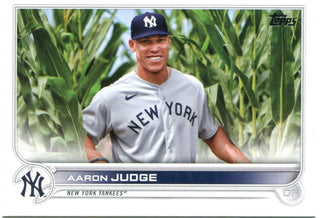 Topps 2022 Series 1 Aaron Judge Field of Dreams Photo Variation #99