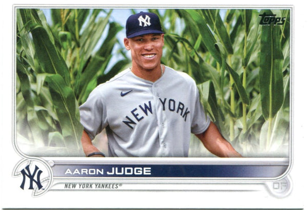 Topps 2022 Series 1 Aaron Judge Field of Dreams Photo Variation #99