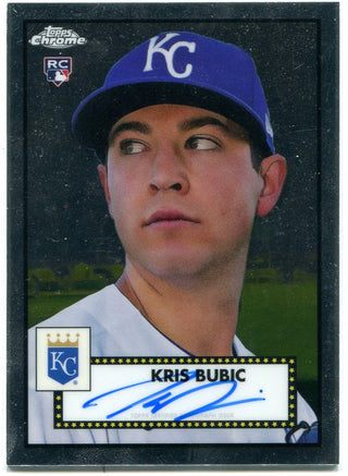 Kris Bubic Topps Chrome Rookie Auto 2021