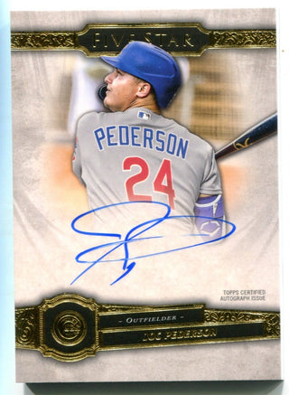 Joc Pederson 2021 Topps Five Star #FSAJPE Autographed Card