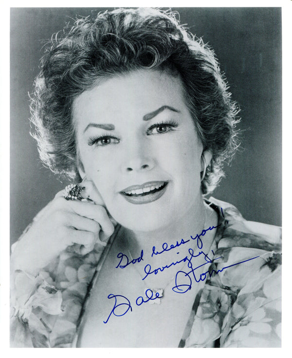 Gale Storm "God Bless You!" Autographed 8x10 Photo