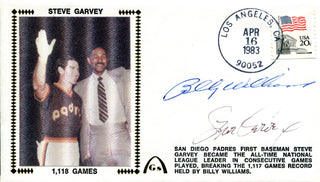 Billy Williams & Steve Garvey Autographed First Day Cover