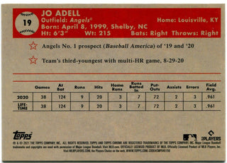 Jo Adell Topps Chrome Rookie 2021