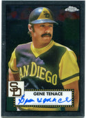 Gene Tenace Topps Chrome 2021 Auto