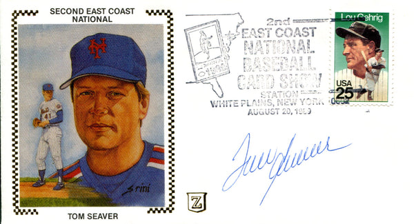 Tom Seaver Autographed First Day Cover