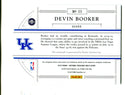 Devin Booker 2015 National Treasures Autographed Card #11 /99