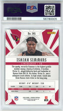 Isaiah Simmons 2020 Panini Phoenix Rookie Card #145(PSA)