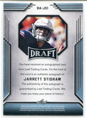 Jarrett Stidham Autographed 2019 Leaf Draft Rookie Card