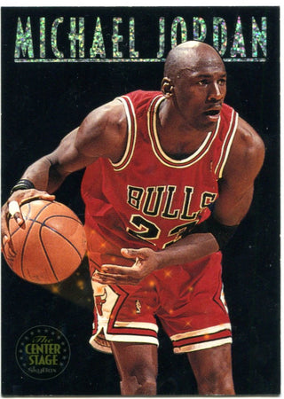 Michael Jordan Fleer Skybox The Center Stage 1993