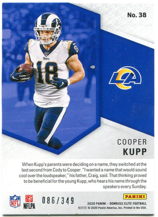 Cooper Kupp Panini Elite Spellbound 2020