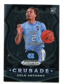 Cole Anthony 2020 Panini Draft Picks Crusade #89 Card