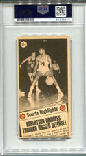 Oscar Robertson Autographed 1970-71 Topps Card (PSA)