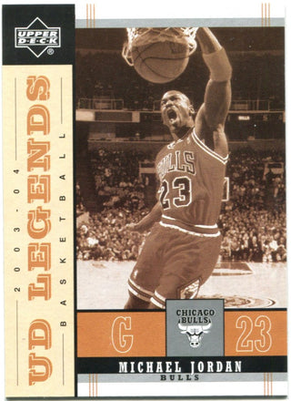 Michael Jordan Upper Deck UD Legends 2004