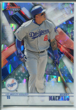 Manny Machado 2018 Bowman's Best Atomic Refractor Card