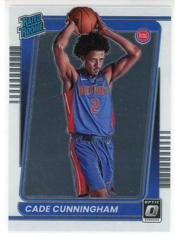 Cade Cunningham 2021-22 Panini Donruss Optic Rated Rookie Card #161