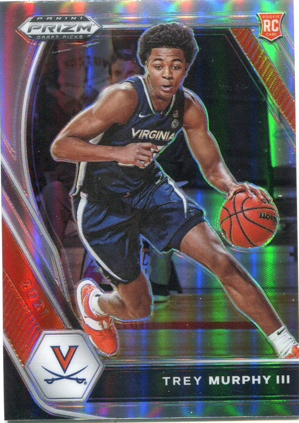 Trey Murphy III 2021 Panini Prizm Draft Picks Silver Rookie Card