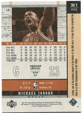 Michael Jordan Upper Deck UD Legends 2004