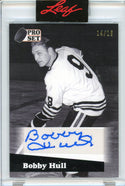 Bobby Hull Autographed 2021 Leaf Pro Set Encased Card #A91-BH1