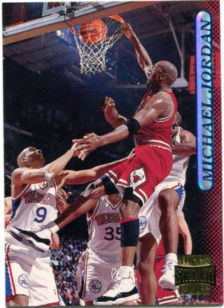 Michael Jordan Topps Stadium Club 1997