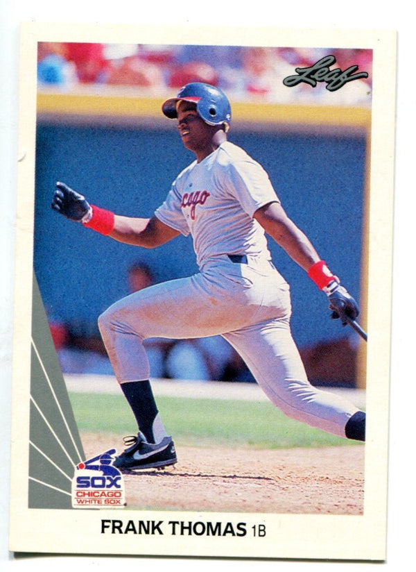 Frank Thomas 1990 Leaf #300 Rookie Card