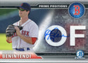 Andrew Benintendi Autographed 2016 Topps Bowman Chrome Card