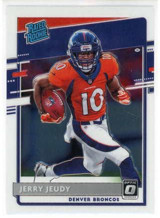 Jerry Jeudy 2020 Panini Donruss Optic Rated Rookie Card #157