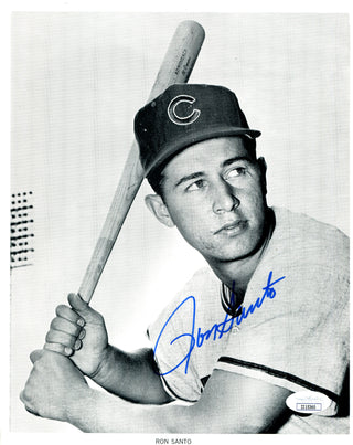 Ron Santo Autographed 8x10 Photo (JSA)