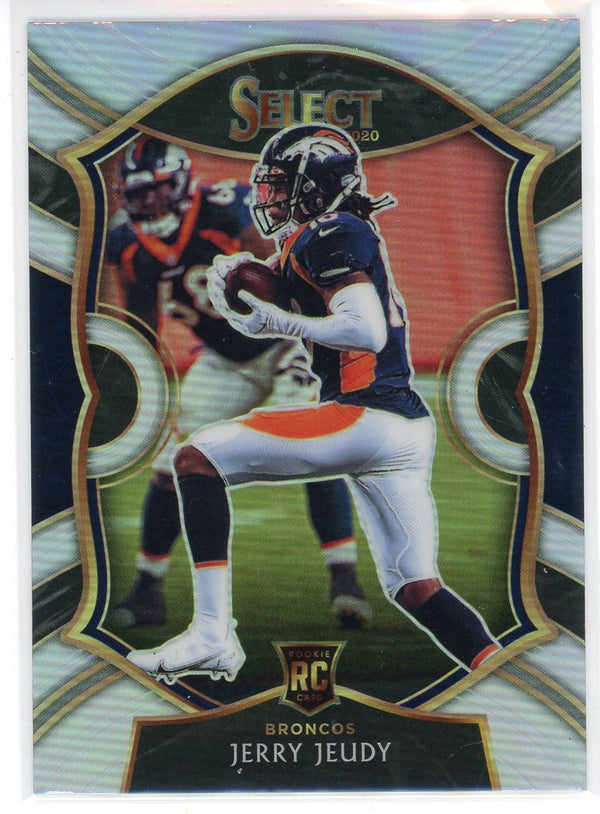 Jerry Jeudy 2020 Panini Select Concourse Prizm Rookie Card #56