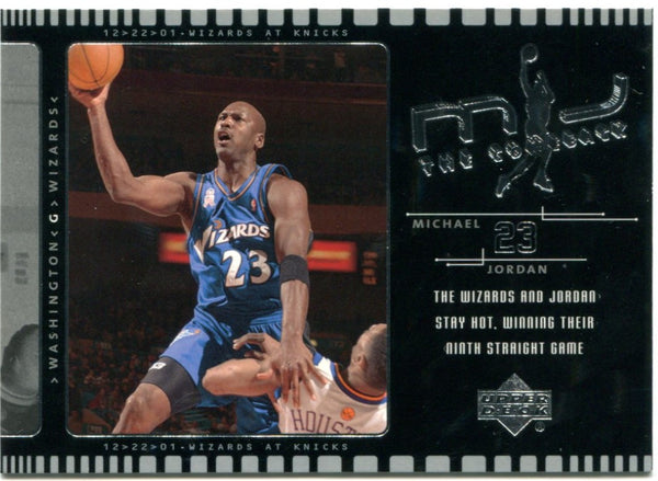 Michael Jordan Upper Deck MJ "The Comeback" 2002