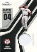 Nomar Garciaparra 2004 Donruss Playoff Game Worn Jersey Card