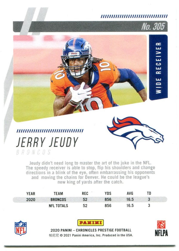 Jerry Jeudy Panini Prestige 2020 Rookie