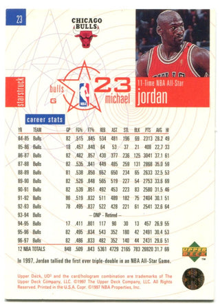 Michael Jordan Upper Deck UD3 Starstruck