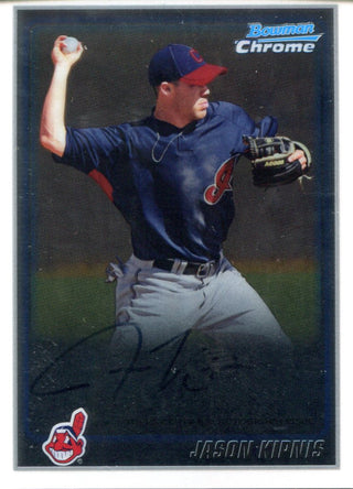 Jason Kipnis Autographed 2010 Bowman Chrome Card