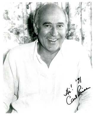 Carl Reiner Autographed 8x10 Photo