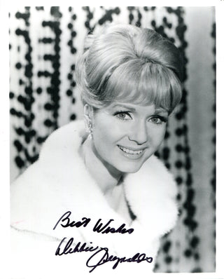 Debbie Reynolds Autographed Black & White 8x10 Photo