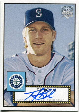 TJ Bohn 2006 Topps '52 Autographed Rookie Card