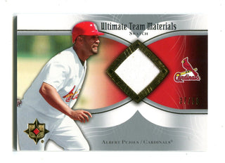 Albert Pujols 2007 Upper Deck Ultimate Team Materials Card #UTMAP 37/50