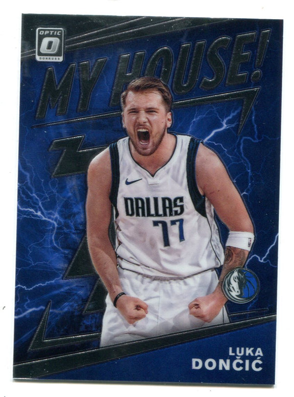 Luka Doncic 2019 Donruss Optic My House #1 Card