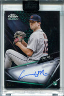 Casey Mize 2021 Topps Chrome Black Autographed Card /99