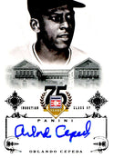 Orlando Cepeda 2014 Panini Autographed Card