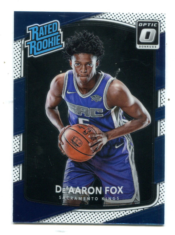 De'Aaron Fox 2017 Donruss Optic Rated Rookie #196 RC