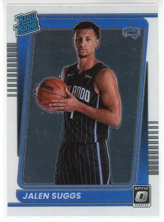 Jalen Suggs 2021-22 Panini Donruss Optic Rated Rookie Card #179