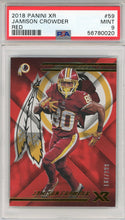 Jamison Crowder 2018 Panini XR Red Rookie Card #59 (PSA)