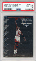 Michael Jordan 1995 Upper Deck SE Card #SE 100 (PSA)