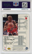 Michael Jordan 1995 Upper Deck SE Card #SE 100 (PSA)