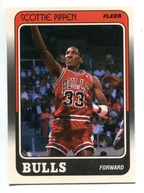 Scottie Pippen 1988 Fleer #20 Rookie Card