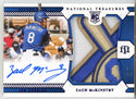 Zach McKinstry Autographed 2021 Panini National Treasures Rookie Patch Card #225