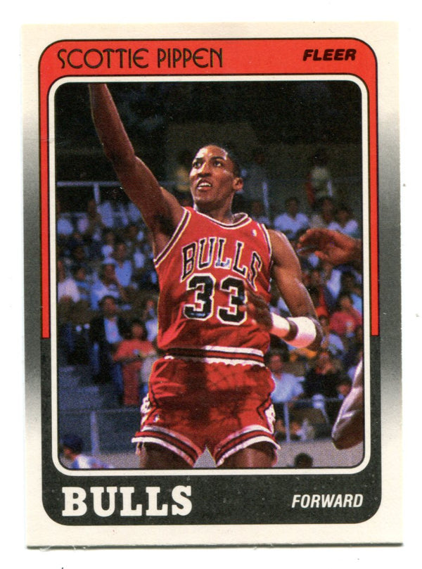 Scottie Pippen 1988 Fleer #20 Rookie Card