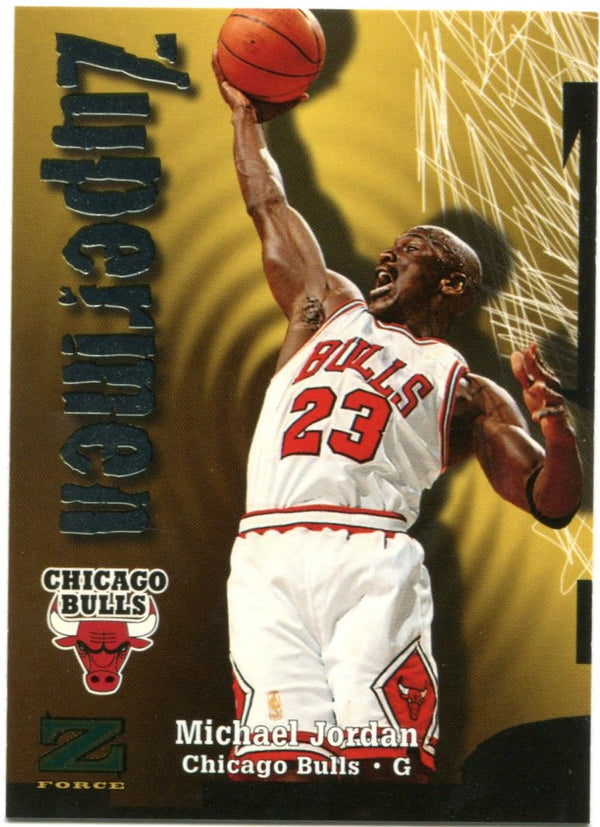 Michael Jordan Fleer Skybox Z Force Zuperman 1998