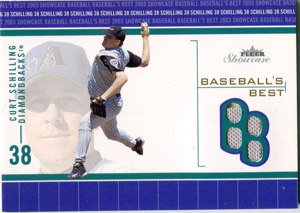 Curt Schilling 2003 Fleer Game Worn Jersey Card